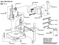 Bosch 0 601 999 011 ---- Cutting Stand Spare Parts